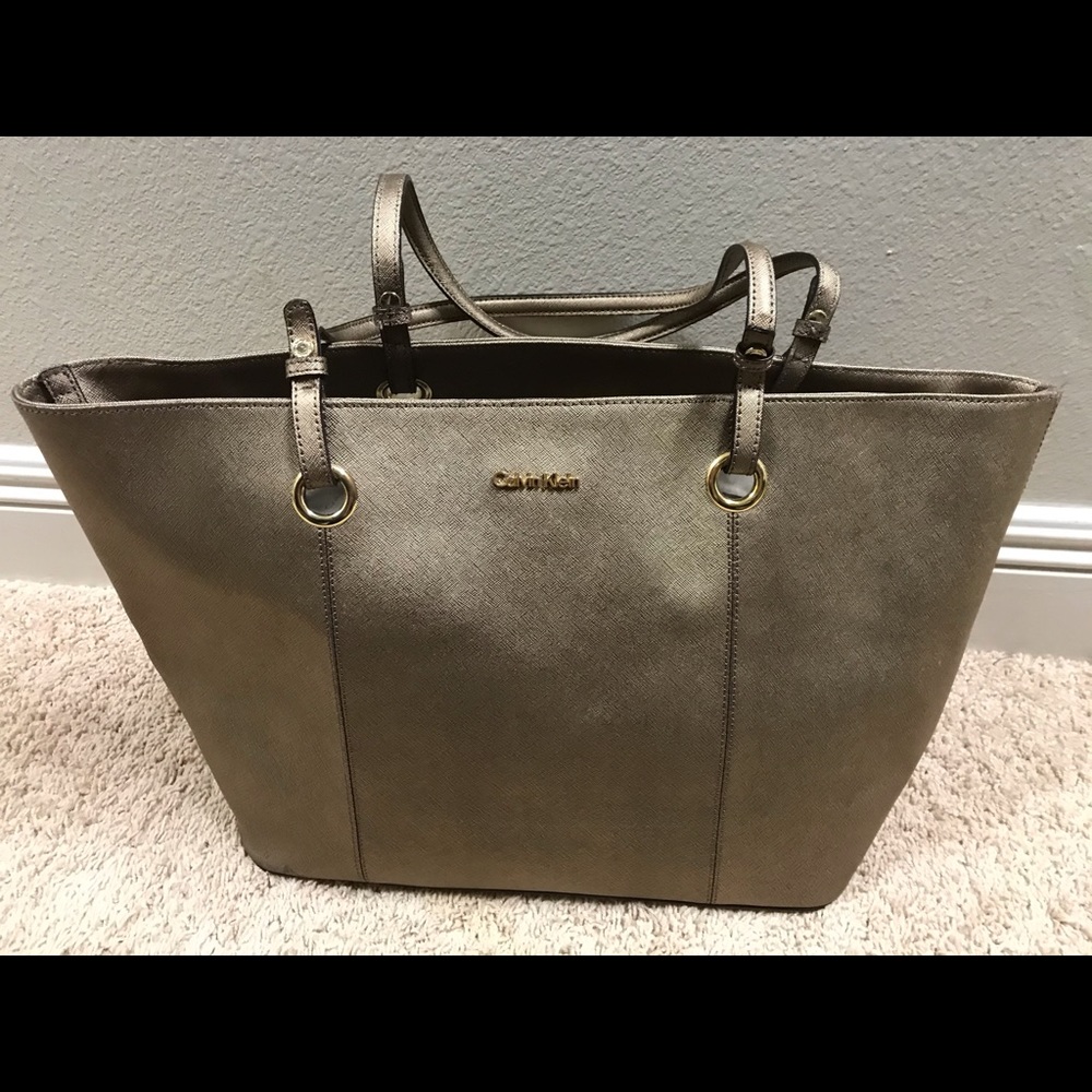 Calvin Klein Gold Purse